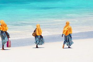 Praia de Zanzibar, África