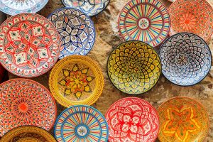 Cores e arte no Marrocos