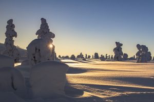 Inverno na Lapônia, Finlândia