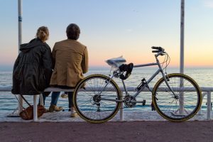 Passeio de bike por Provence, França