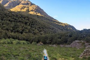 Linda paisagem do Trekking Nova Zelândia - Ilha Sul