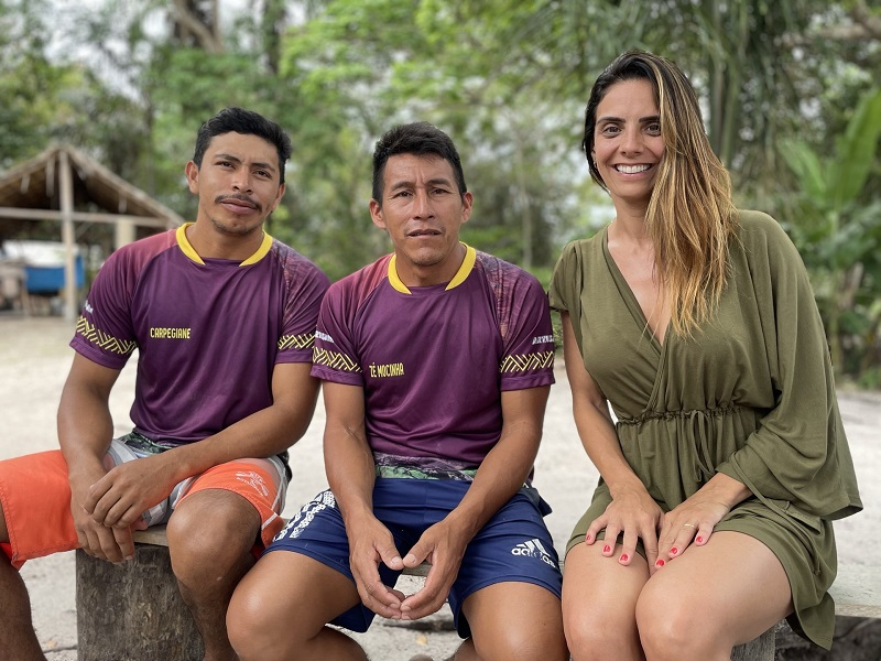 Eliane Leite, diretora da Adventure Club, em Alter do Chão