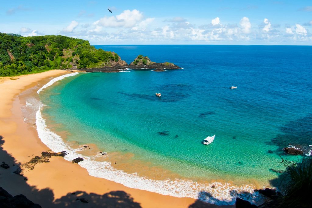 Imagem ilustrando a Praia do Sancho
