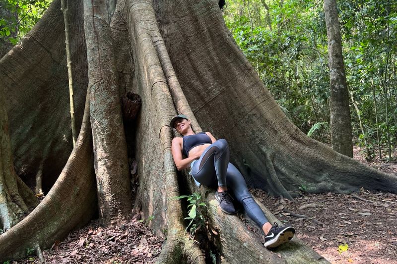 Eliane Leite em Alter do Chão
