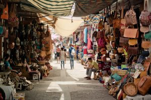 No Marrocos, um dos grandes atrativos são os mercados