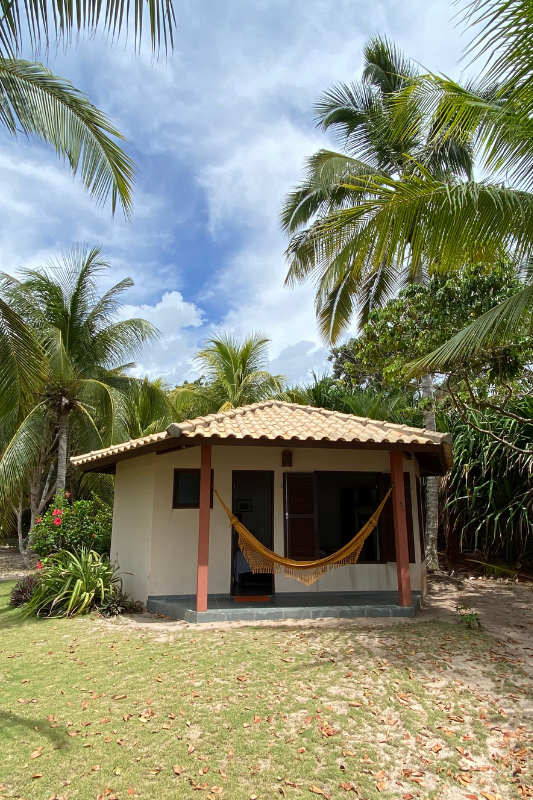 Pousada Lagoa do Cassange, na Península de Maraú