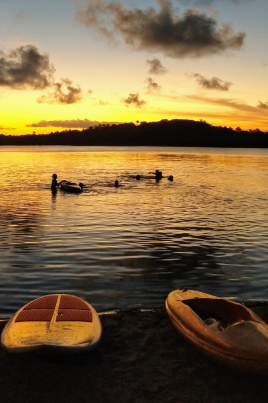 Pousada Lagoa do Cassange, na Península de Maraú