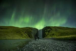 Islandia aurora boreal cachoeira - galeria
