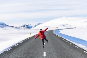 Islandia estrada com neve - galeria