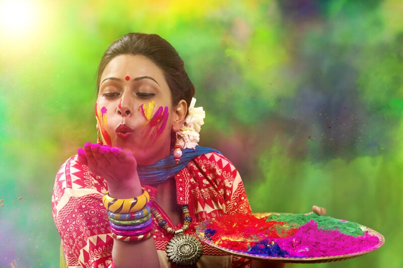 Holi Festival das Cores Índia