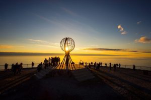 North,Cape,,Norway,-,June,30,,2014:,People,Visiting,North