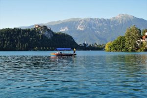 Lago Bled na Eslovênia