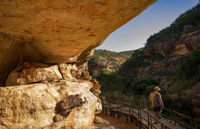 Serra da Capivara, no Piauí 