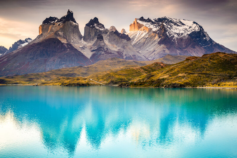 Parque Nacional Torres del Paine, no Chile