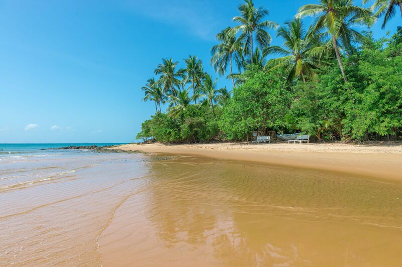 Bela paisagem que você pode aproveitar na Península de Maraú