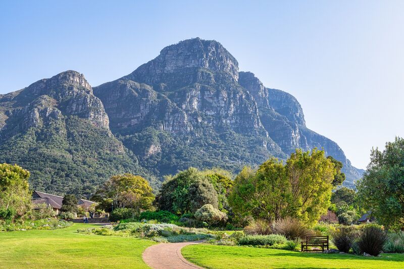 Kirstenbosch National Botanical Garden, na África do Sul