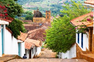 View,Of,Picturesque,And,Idyllic,Town,Of,Barichara,In,Santander