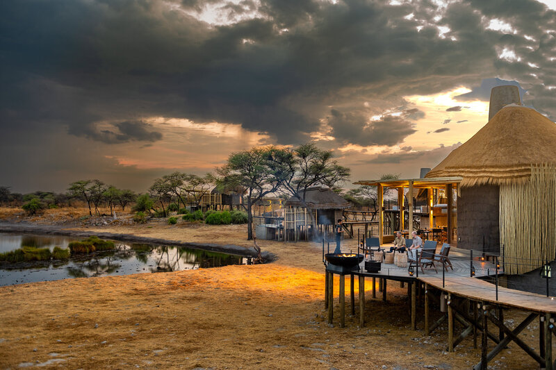 Lodges de luxo: Onguma Safari Camps na Namíbia