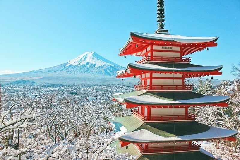 Vista do Japão