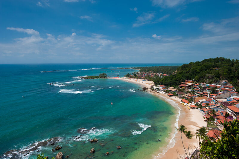 Morro de São Paulo visto de cima