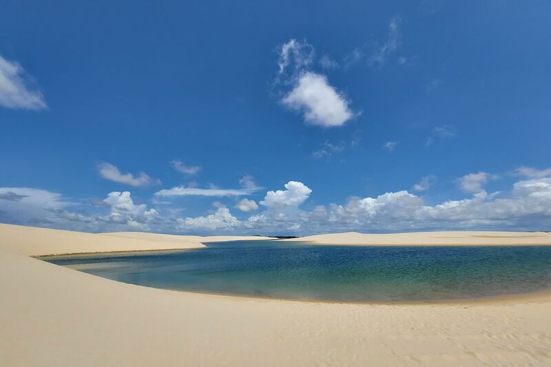 Atins, nos Lençóis Maranhenses