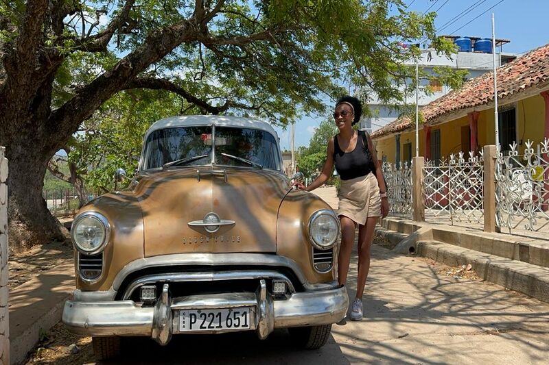 Passeio de carro em Cuba