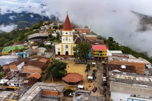 Armenia,Mantequilla,,Antioquia,-,Colombia.,April,28,,2024.,Aerial,View