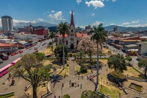 Beautiful,Aerial,View,Of,The,Main,Church,In,San,Jose