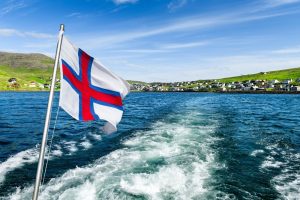 Sailing,On,The,Motorboat,From,The,City,Of,Sorvagur,To