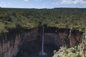 Véu da Noiva, na Chapada dos Guimarães