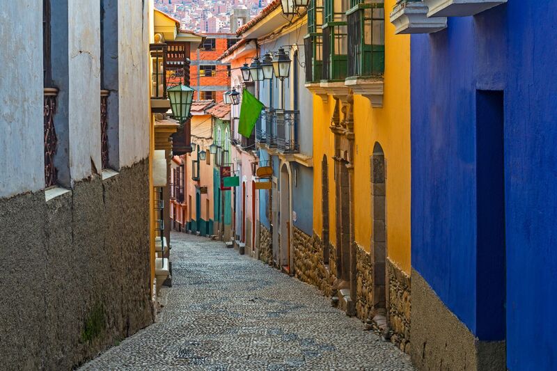 La Paz, na Bolívia