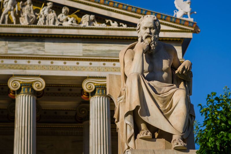 Escultura de Sócrates