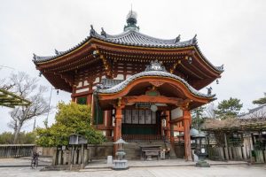Templo na cidade de Nara, no Japão