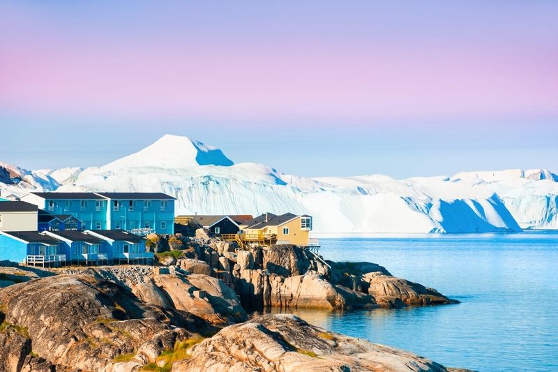 Ilulissat, na Groenlândia
