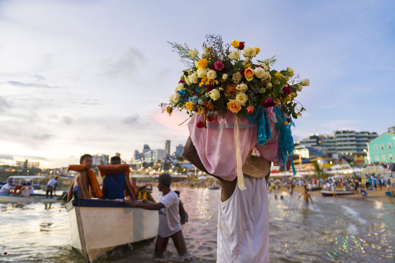 Festa de Iemanjá, em Salvador, Bahia