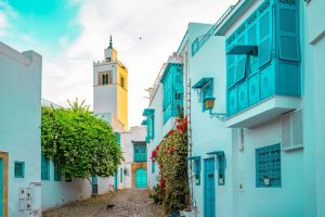 White-blue,City,Of,Sidi,Bou,Said,,Tunisia.,Eastern,Fairy,Tale Réveillon 2027: dicas de viagens no Brasil e exterior