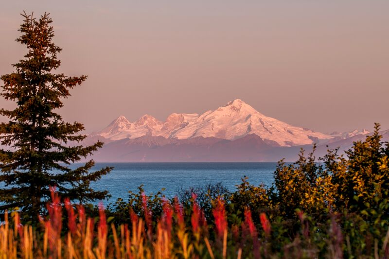 Monte Redoubt, no Alasca