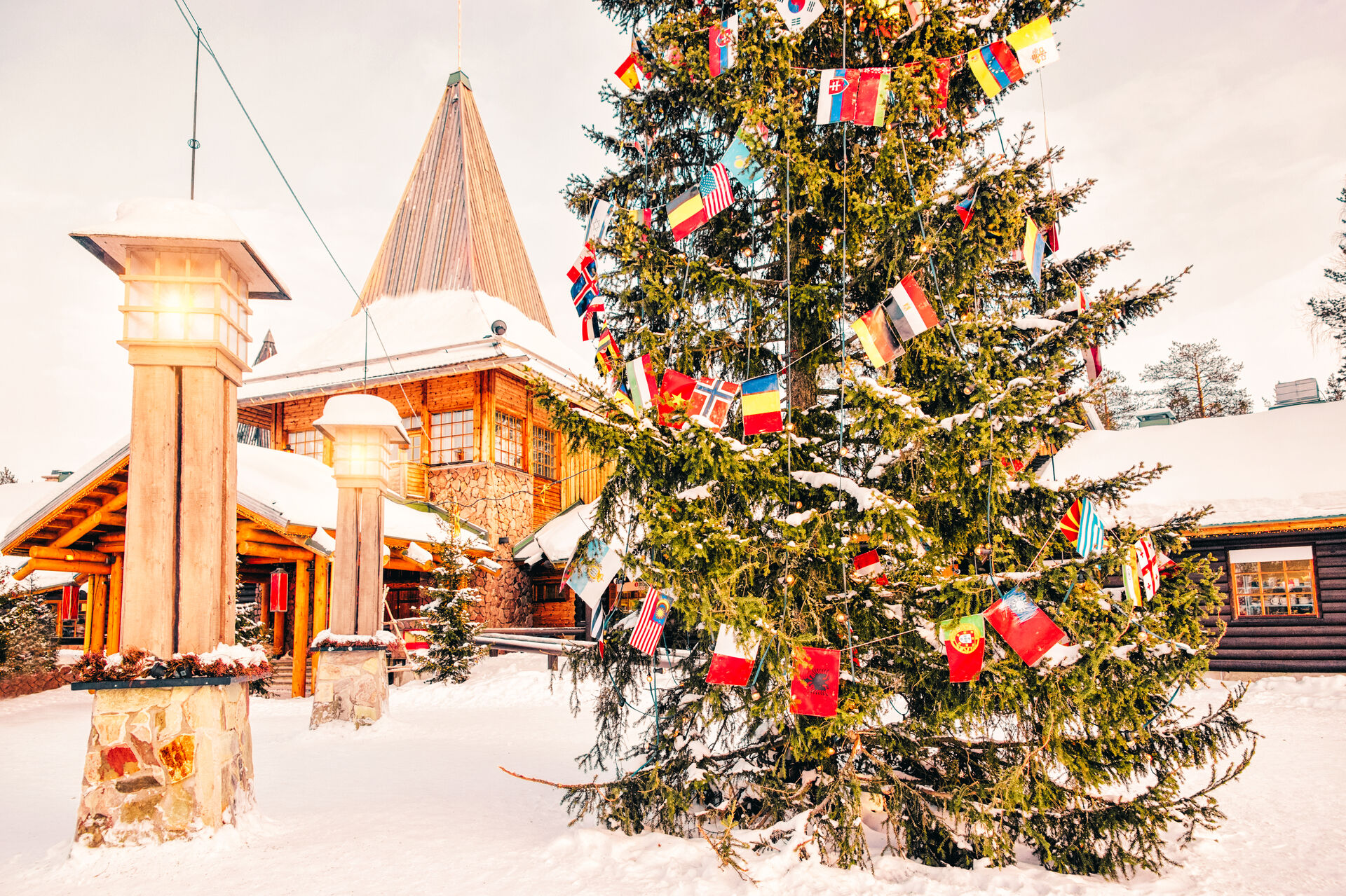 Santa,Claus,Office,And,Santa,Claus,Village,In,Rovaniemi,In