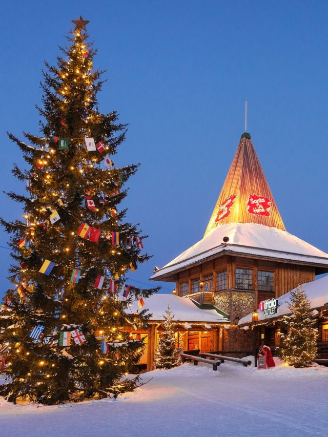 Rovaniemi,,Finland,-,March,5,,2017:,Santa,Claus,Office,In