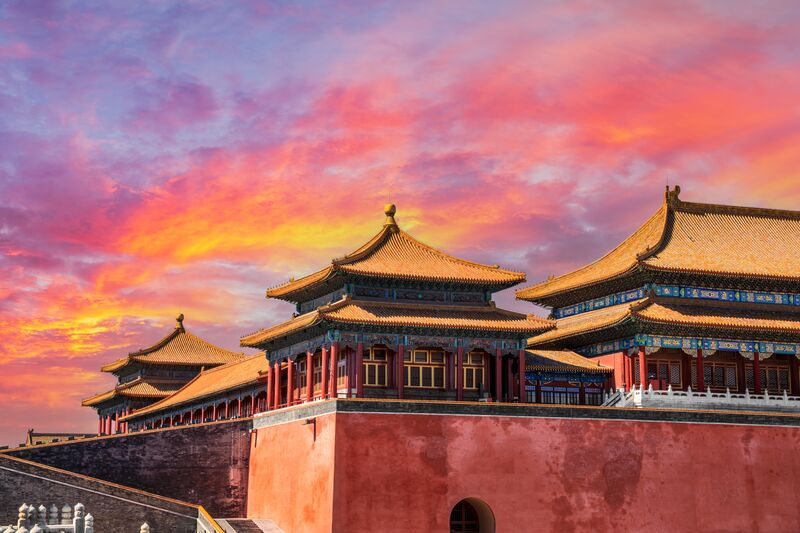 Cidade Proibida, na China