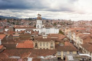 Panoramic,View,Of,The,City,Of,Cuenca,,Ecuador.