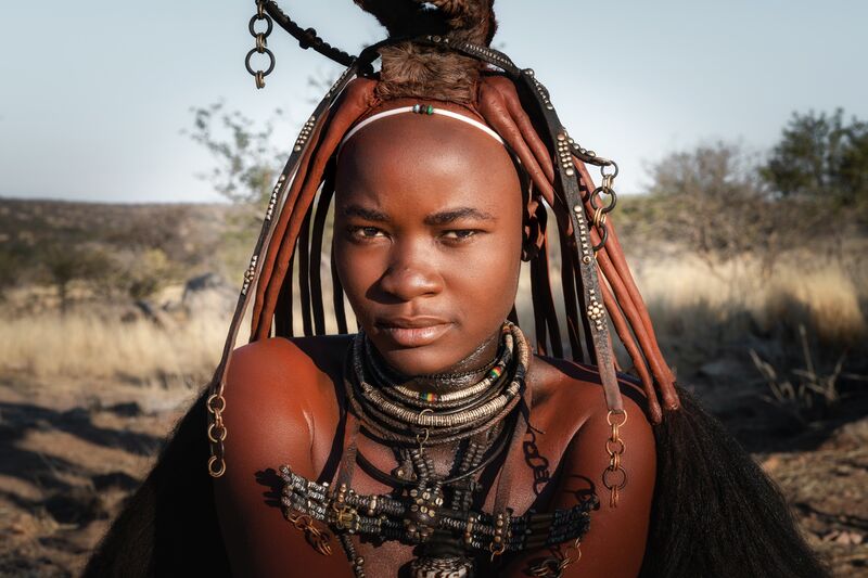 Mulher da Tribo Himba, na Namíbia