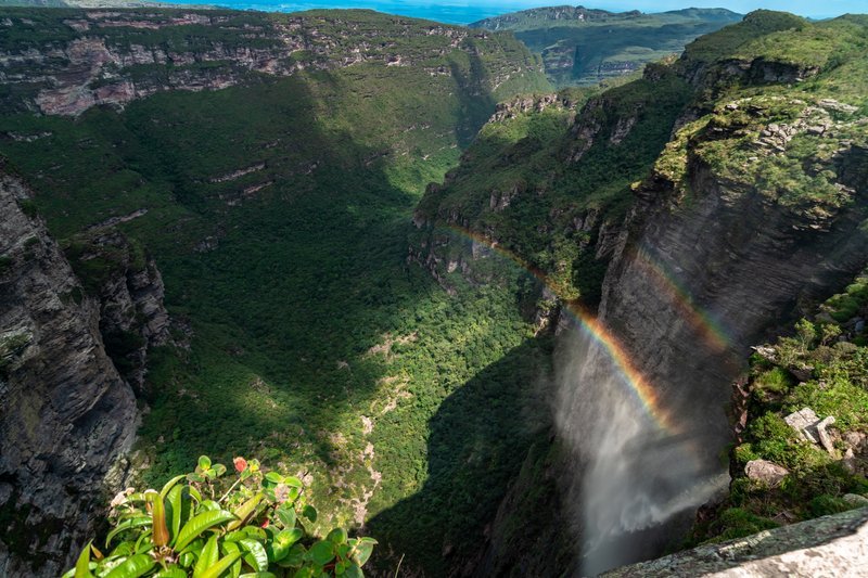Cachoeira da Fumaça, na Chapada Diamantina