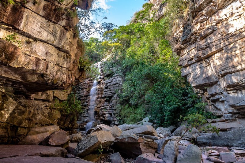 Cachoeira do Mosquito, na Chapada Diamantina