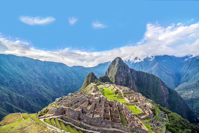 Machu Picchu, no Peru