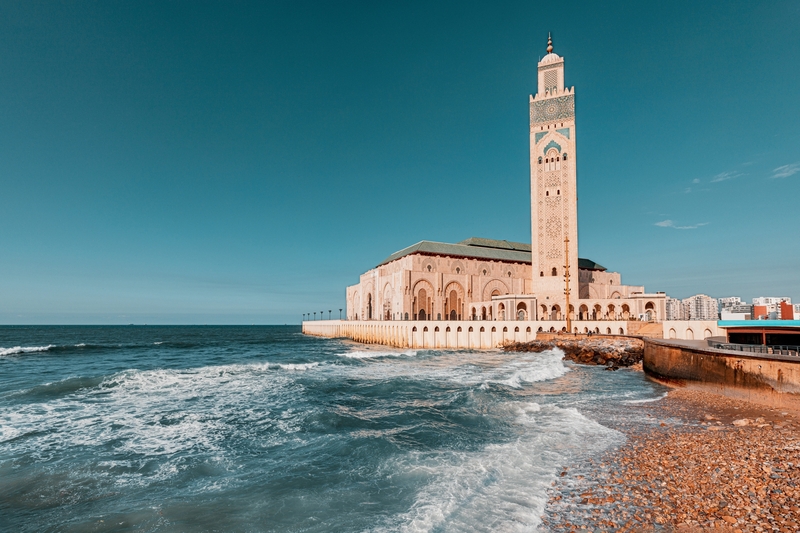 Mesquita Hassan, no Marrocos