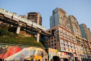 Chongqing,china-,July,22,2026,,The,Rail,Transit,Liziba,Station,In,Chongqing