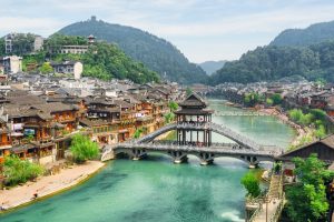 Fenghuang,,China,-,September,23,,2017:,Awesome,Aerial,View,Of