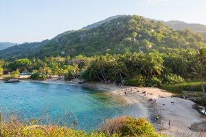 Elevated,View,Of,Cabo,San,Juan,Beach,With,Tourists,Sunbathing