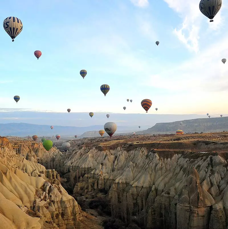 Capadócia, o incrível clima da Turquia 